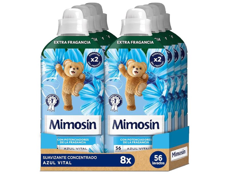 **Mimosín Suavizante Concentrado Azul Vital, 8 …