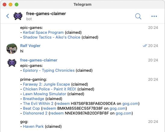 ***🎮*** [**free-games-claimer**](https://github.com/vogler/free-games-claimer) — автоматическое получение игр …