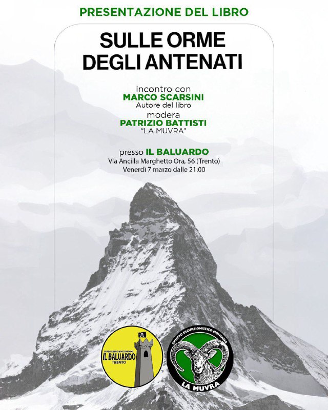 venerdì sera alle ore 21 a …