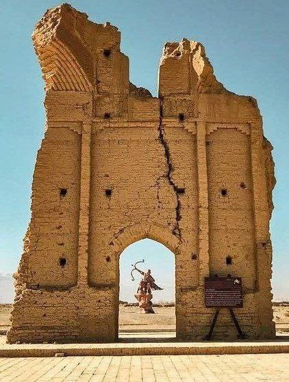 **این‌جا ورودی شهر یزد در دوران …