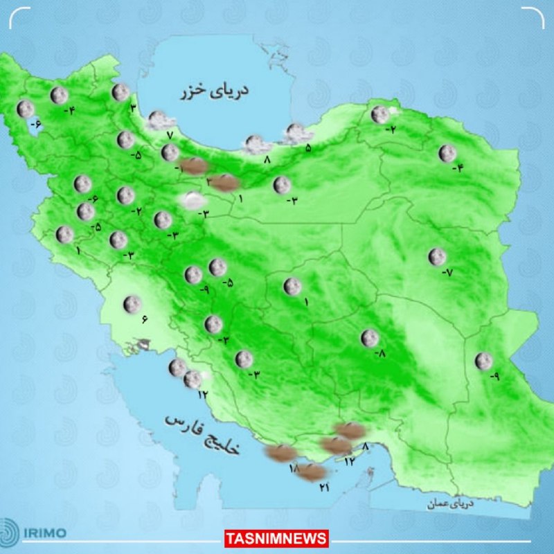 **جوی آرام و پایدار در اغلب …