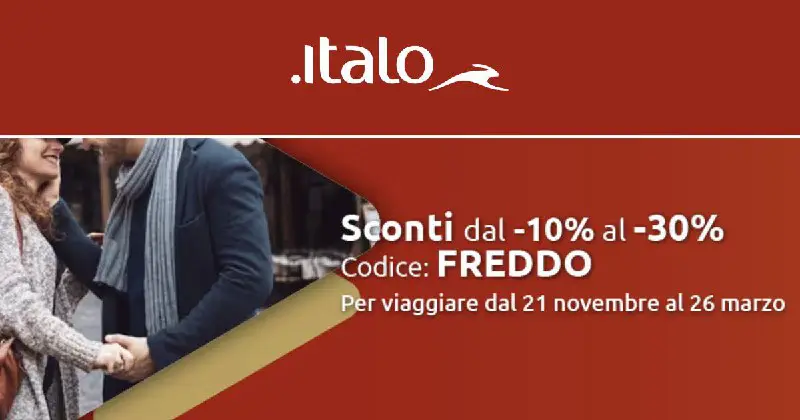 ***➡️*** **Su Italo Treno è già arrivato il Black Friday: inserendo il nuovo codice sconto entro il 13 novembre, risparmi …