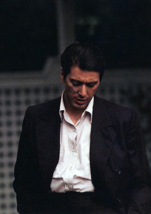 Al Pacino in *The Godfather* (1972)