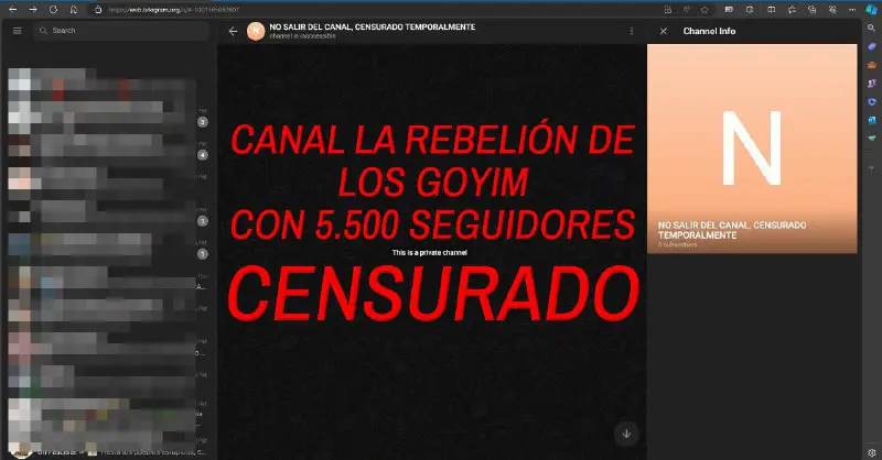 El canal "La rebelión de los …