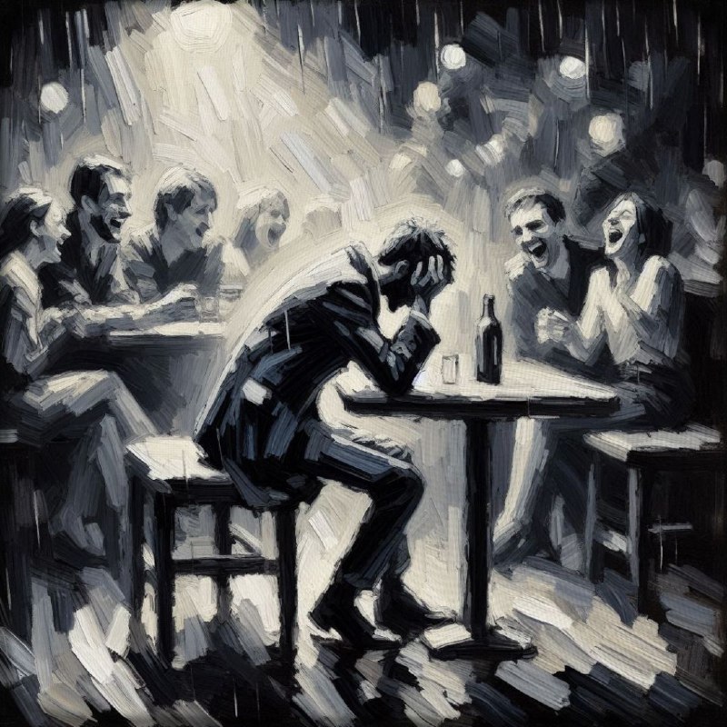***⚫***به سکوت خو می‌گرفت و آن …