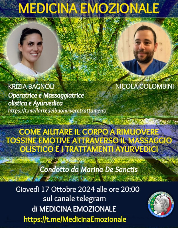 **GIOVEDI’ 17 Ottobre 2024 alle ore …