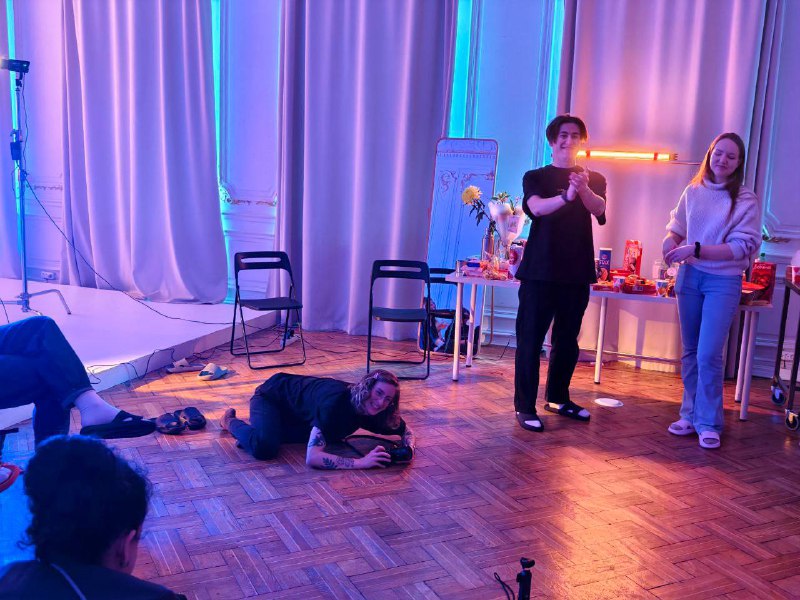 это я был ведущим на сборах …