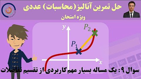 درس جدید [حل تمرین آنالیز (محاسبات)‌عددی](https://www.youtube.com/playlist?list=PLkwcg2bJtvvb8mAV9B3SC4L-njTcADphu) ویژه ایام امتحانات منتشر شد.