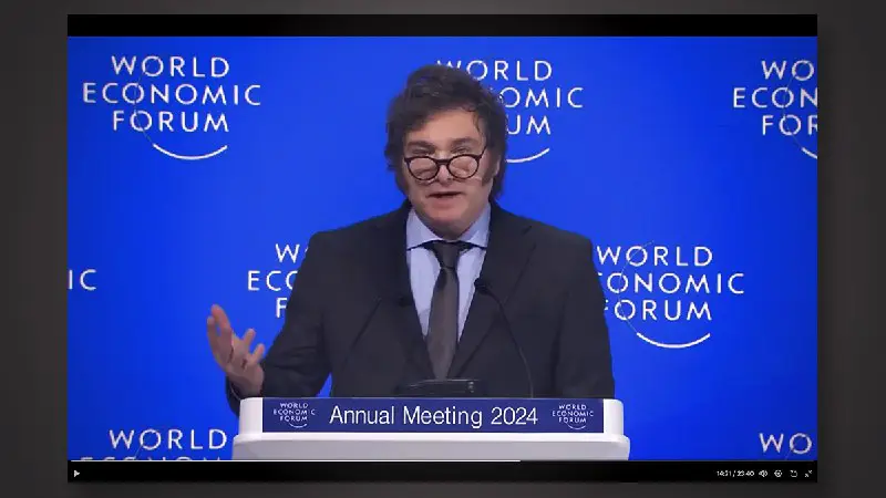 ***‼️*** **BEMERKENSWERTE REDE DES PRÄSIDENTEN VON ARGENTINIEN BEI WEF***‼️*****