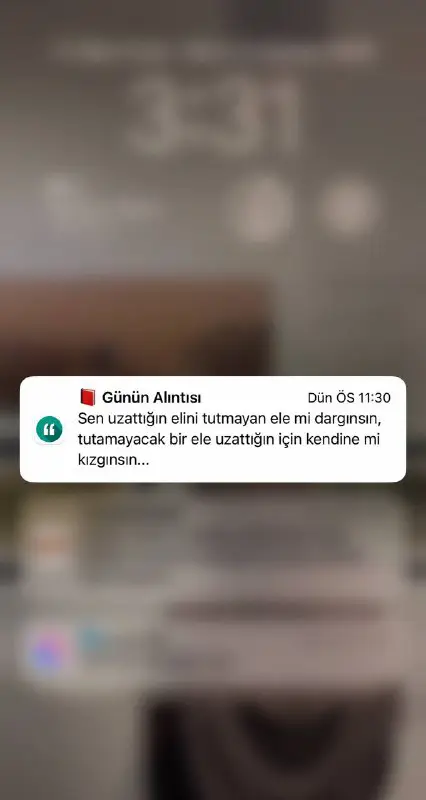 **GÜNÜN ALINTISI**