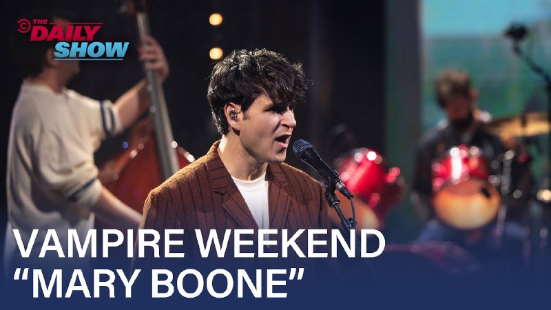 Vampire Weekend Performs “Mary Boone” | …