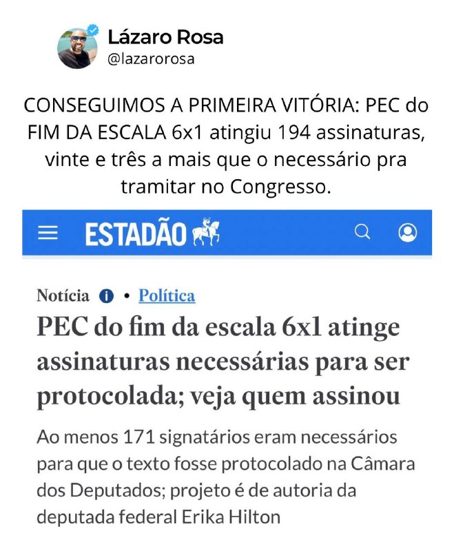 Grande dia! Demos o primeiro passo …