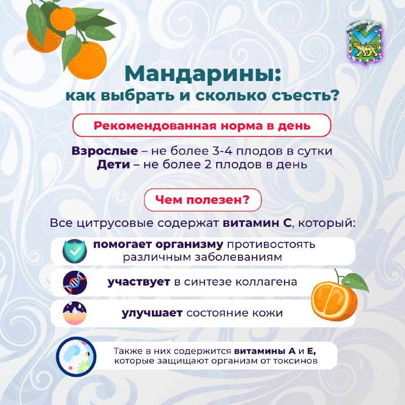 ***🍊*** **Сколько мандаринов можно съесть в …