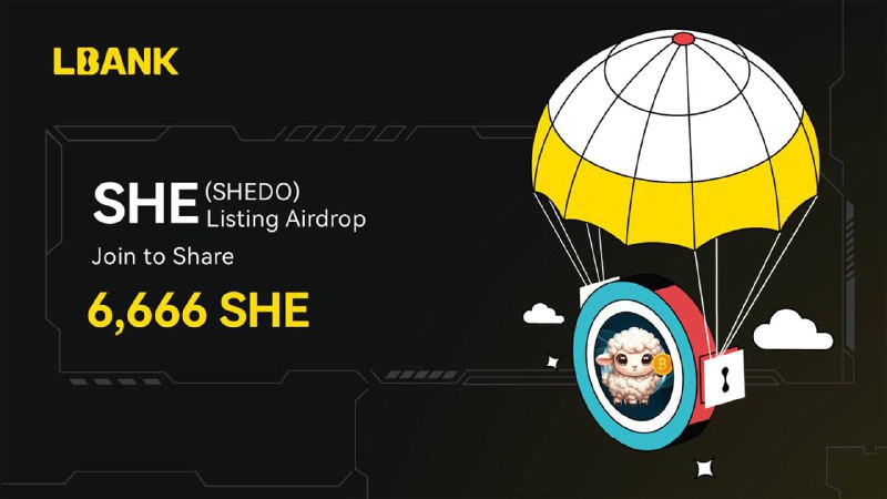 ***🌈*** $SHE (SHEDO) Listing Airdrop!