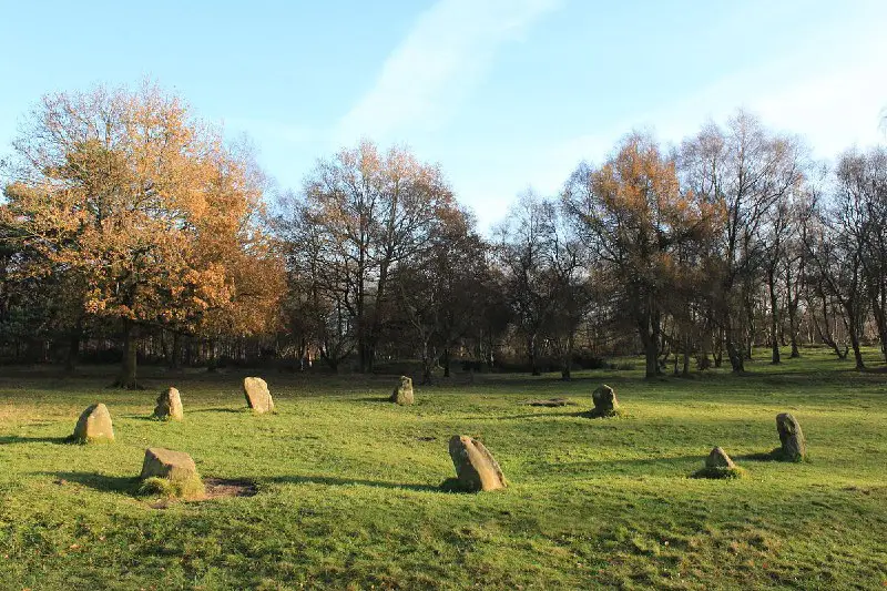 If anyone fancies joining me at the nine ladies stone circle later today, I’ll be there around 5pm this evening …