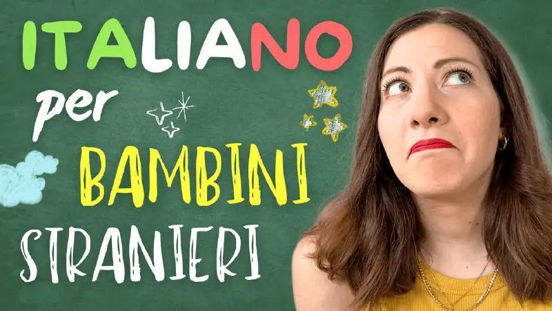 Insegna l’italiano al tuo bambino all’estero …