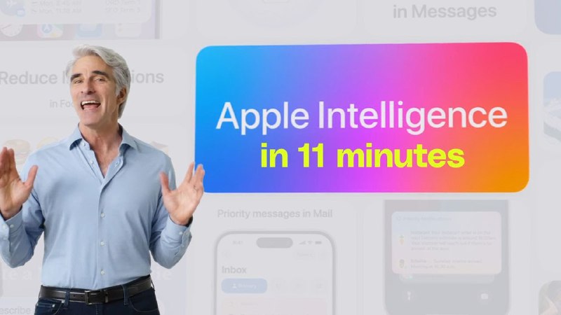 **В какие задачи Apple интегрируют AI?**