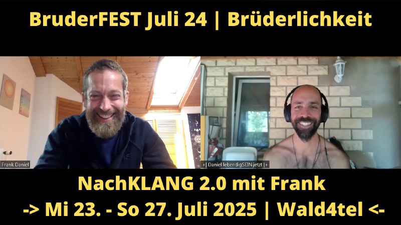 Ein nachKLANG zum BruderFEST 2.0 mit …