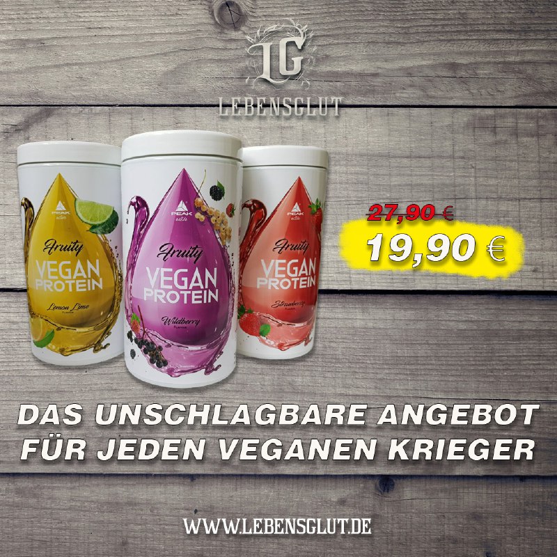 ***?***Einmaliges Angebot für vegane Krieger - …