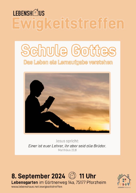 **Schule Gottes. Das Leben als Lernaufgabe …