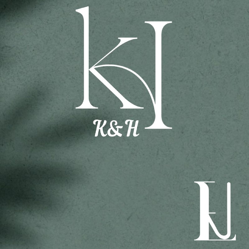 تصميم شعار بحرف (K&amp;H)