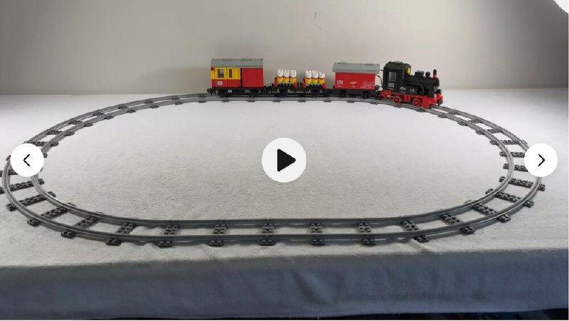 LEGO Trains: Steam Cargo Train Set …