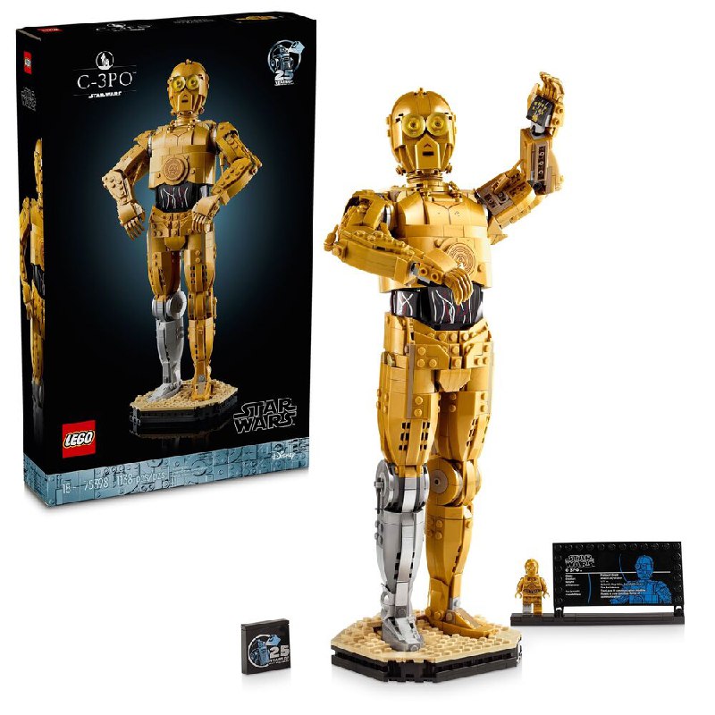 LEGO Star Wars C-3PO Buildable Droid …