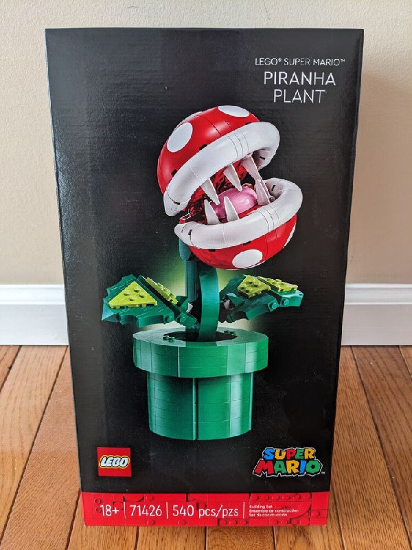 Authentic LEGO Super Mario Piranha Plant …