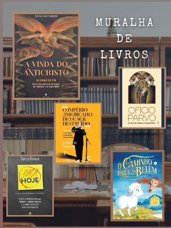 MURALHA DE LIVROS | Do Inferno …