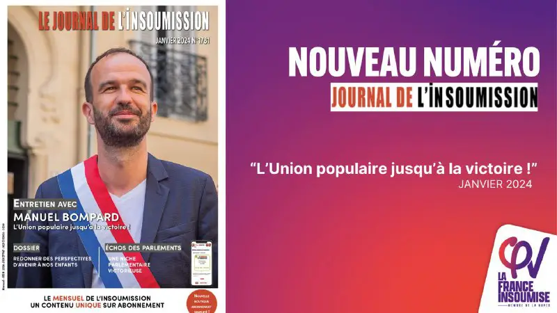 ***📰*** **Nouveau numéro du Journal de …