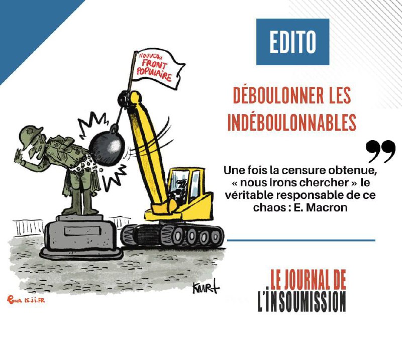 [*****📣*****](https://t.me/lejournaldelinsoumission)L'édito de notre numéro de décembre …