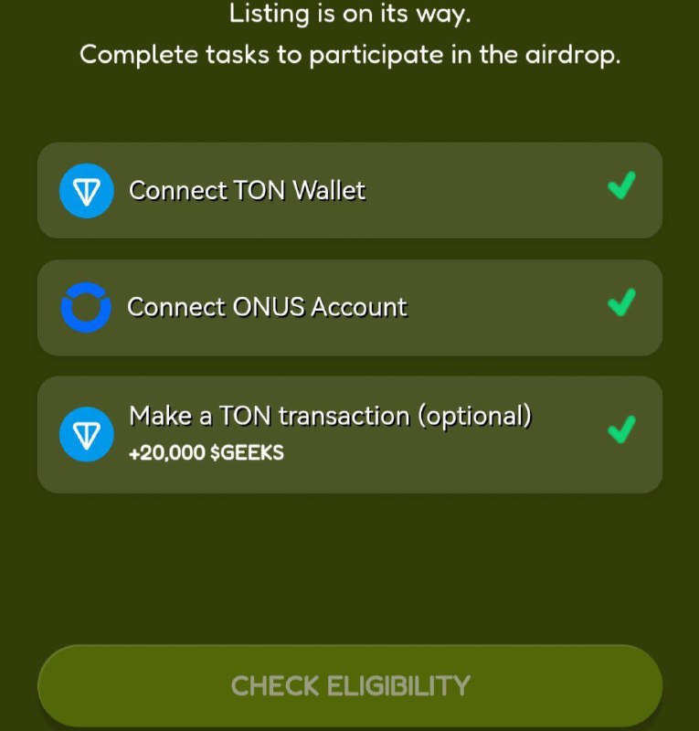 [#GEEKS](?q=%23GEEKS) Airdrop Eligibility Criterea