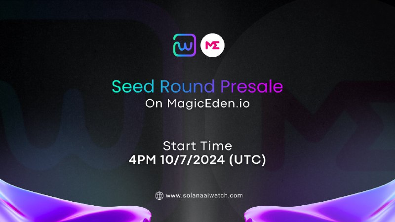 *****🚨******⌚️***The SolanaWatch Seed Round Presale will …