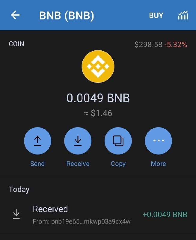 BNB instant payment bot***✅***