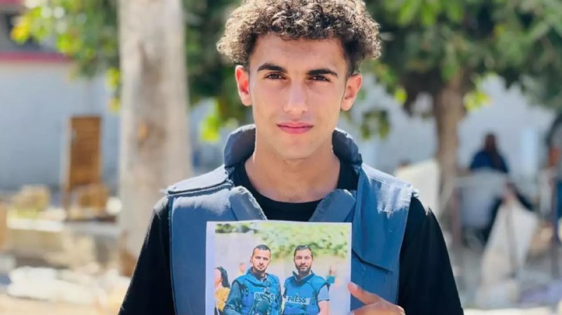 Un journaliste palestinien de 19 ans …