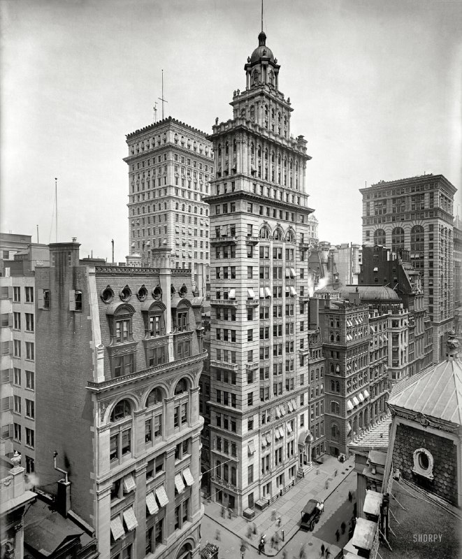 This towerblock was huge, and built …