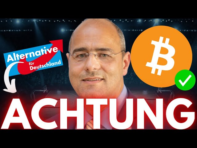 AfD stellt BITCOIN WAHLPROGRAMM VOR!***💥***Peter Boehringer …