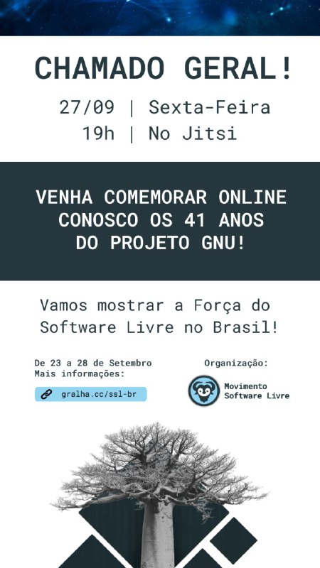 **É Amanhã! Dia 27/09 - Sexta-Feira …