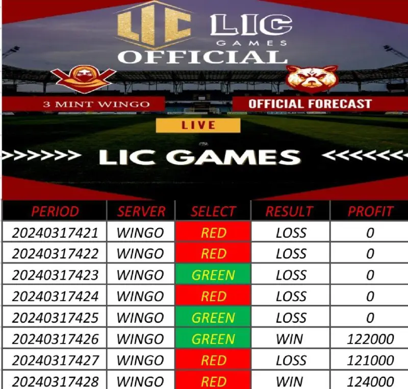LIC GAMES OFFICIAL