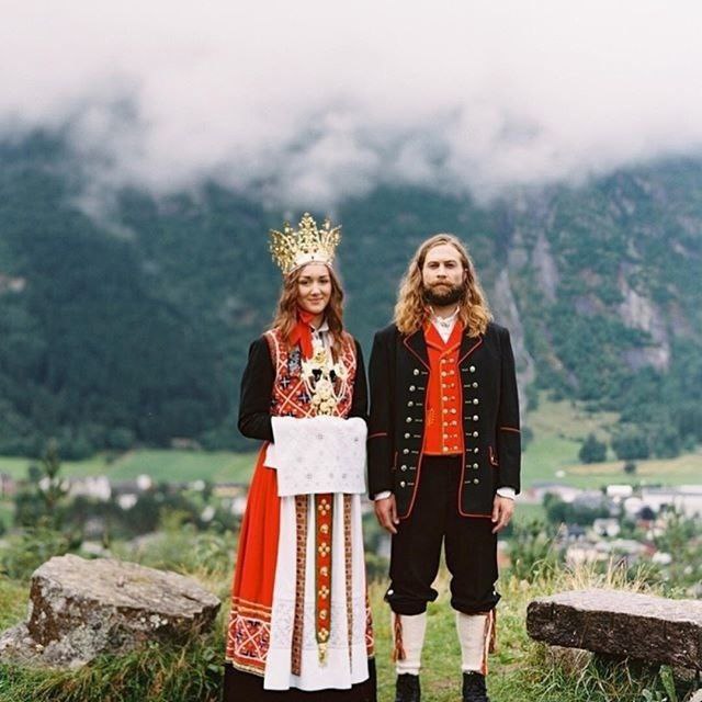 Norwegian Wedding Folk Costumes ***??***