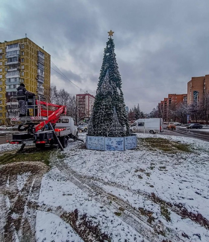 ***🎄*****Семь новогодних ёлок установят в Королёве**