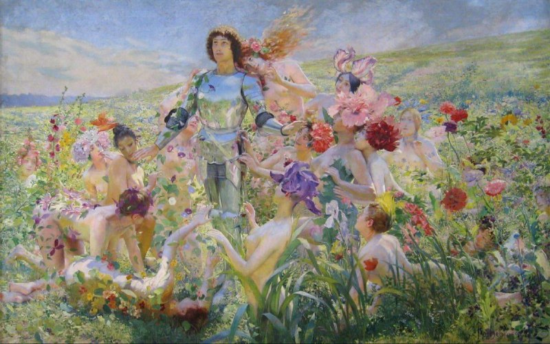 Le Chevalier aux Fleurs (The Knight …