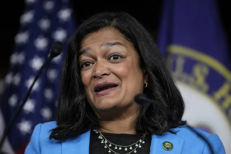 A former female high school volleyball player who was injured by a male player has slammed Democrat Rep. Pramila Jayapal …