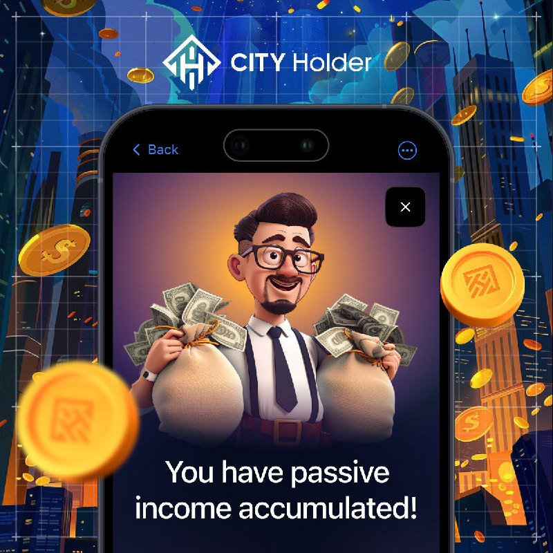 ***▪️*** [CITY Holder](https://t.me/cityholder/game?startapp=1011041449): Build your city, …