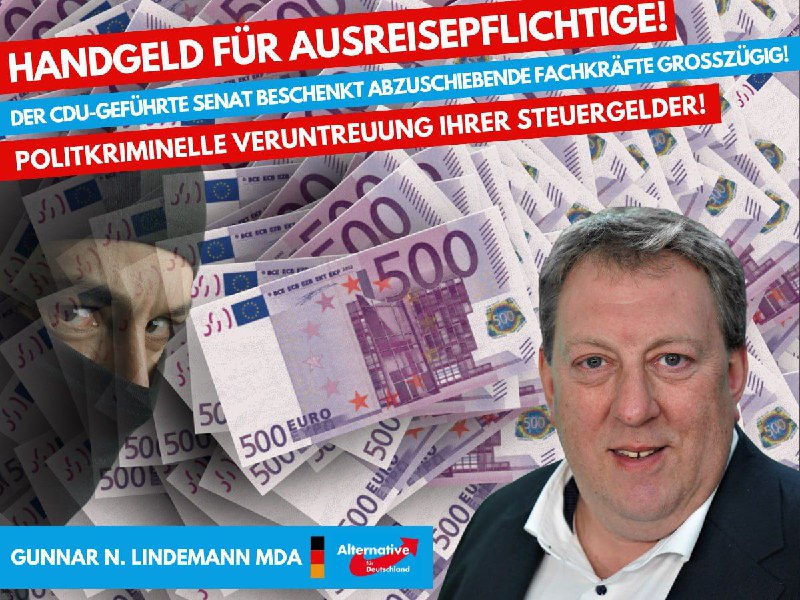 111.185 Euro für abzuschiebende kriminelle Fachkräfte. …