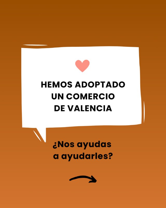 Hemos adoptado un comercio de Aldaia …