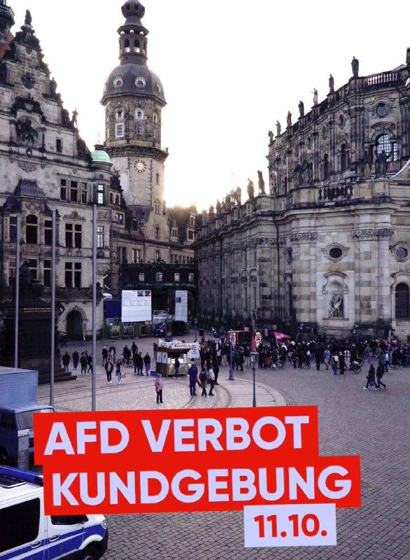 Wir gestern für ein Afd Verbot …