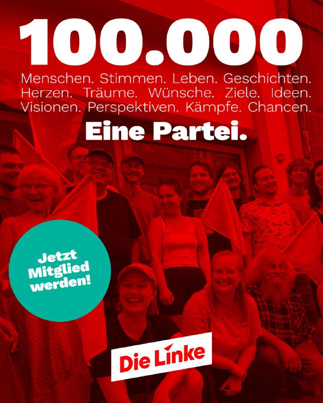 Wir sind 100.000! ***❤️*** Und wir …
