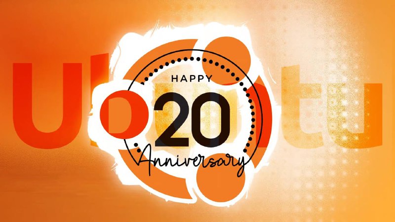 Happy 20th Anniversary, Ubuntu!