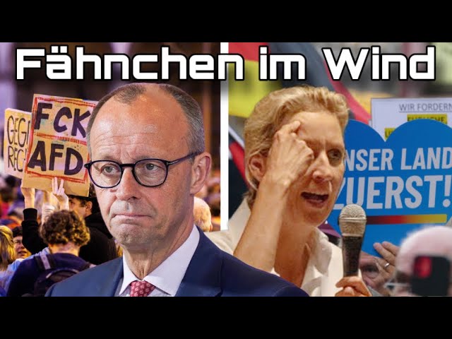 ***🎥*** **Fähnchen im Wind: Wie Merz …